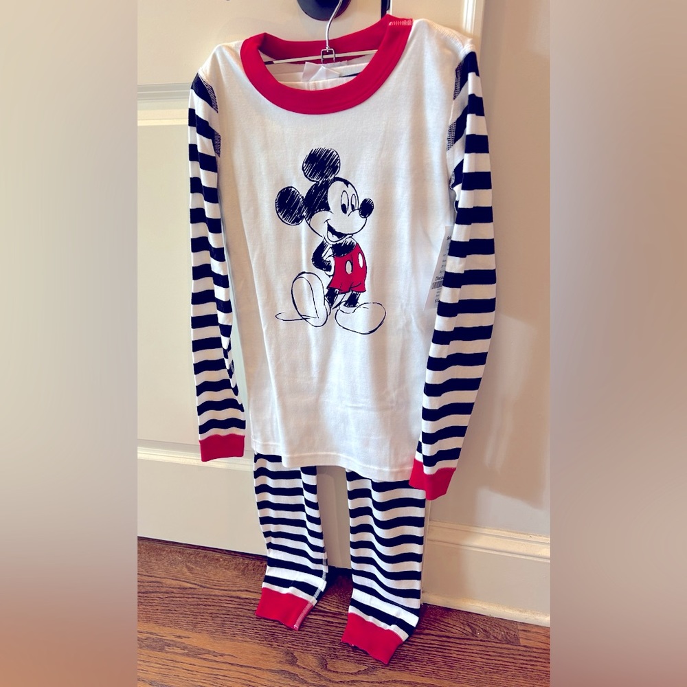 Hanna Andersson Mickey Mouse PJ set